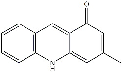 3-甲基吖啶酮 结构式