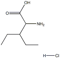 2-氨基-3-乙基戊酸盐酸盐,57224-45-0,结构式
