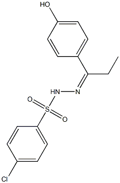573993-28-9 4-chloro-N'-[1-(4-hydroxyphenyl)propylidene]benzenesulfonohydrazide