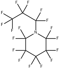 Piperidine, 2,2,3,3,4,4,5,5,6,6-decafluoro-1-(1,1,2,2,3,3,3-heptafluoropropyl)- Struktur