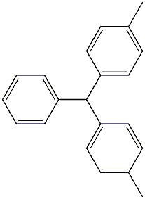 phenyldi-p-tolylmethane Structure