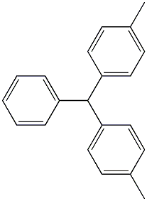 phenyldi-p-tolylmethane Struktur