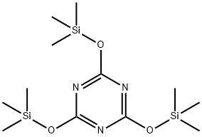 1,3,5-Triazine, 2,4,6-tris[(trimethylsilyl)oxy]- Struktur