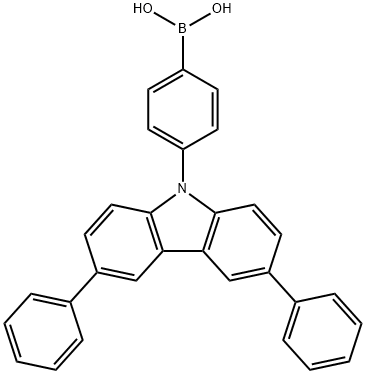 B-[4-(3,6-Diphenyl-9H-carbazol-9-yl)phenyl]boronic acid|B- [4-(3,6-二苯基-9H-咔唑-9-基)苯基]硼酸