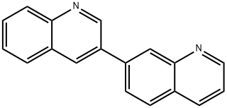 3,7'-Biquinoline Struktur