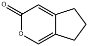 6,7-二氢环戊二烯并[C]吡喃-3(5H)-酮, 6249-24-7, 结构式