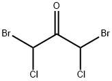 1,3-Dibromo-1,3-dichloroacetone Struktur
