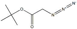 tert-Butyl 2-azidoacetate 化学構造式