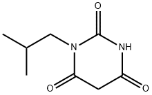 1-(2-methylpropyl)-1,3-diazinane-2,4,6-trione 化学構造式