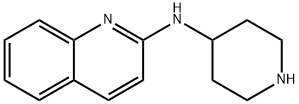 N-piperidin-4-ylquinolin-2-amine Structure