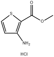 methyl 3-aminothiophene-2-carboxylate,64615-13-0,结构式