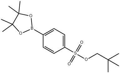 4-(4,4,5,5-tetramethyl-[1,3,2]dioxaborolan-2-yl)-benzenesulfonic acid 2,2-dimethylpropyl ester|4-频哪酯基苯磺酸酯新戊醇酯