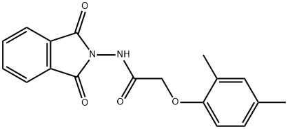 650630-62-9 2-(2,4-dimethylphenoxy)-N-(1,3-dioxo-1,3-dihydro-2H-isoindol-2-yl)acetamide