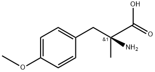 4-Methoxy-a-methyl-L-phenylalanine Struktur