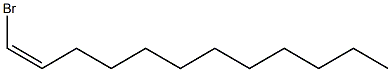 cis-1-bromo-1-dodecene Structure