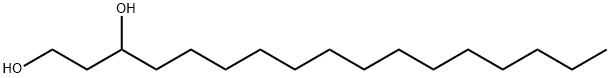 Heptadecane-1,3-diol 化学構造式