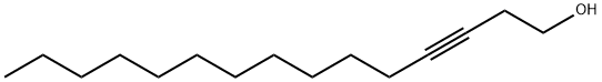 3-pentadecyn-1-ol Struktur
