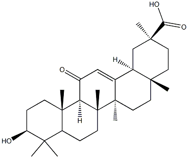 Glycyrrhetic Acid Impurity 2, 67951-04-6, 结构式