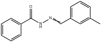 N'-[(E)-(3-methylphenyl)methylidene]benzohydrazide Struktur