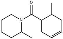 2-Methyl-1-[(6-methyl-3-cyclohexen-1-yl)carbonyl]piperidine,69462-51-7,结构式