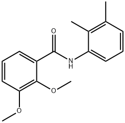 N-(2,3-dimethylphenyl)-2,3-dimethoxybenzamide 化学構造式