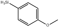Benzene, 1-methoxy-4-silyl- Structure