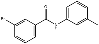 3-bromo-N-(3-methylphenyl)benzamide,69754-47-8,结构式