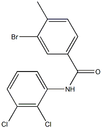 3-bromo-N-(2,3-dichlorophenyl)-4-methylbenzamide Structure