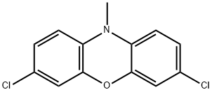 10H-Phenoxazine, 3,7-dichloro-10-methyl- 结构式