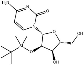 2'-O-TBDMS NUCLEOSIDES,72409-37-1,结构式