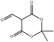 2,2-DIMETHYL-4,6-DIOXO-1,3-DIOXANE-5-CARBALDEHYDE 结构式