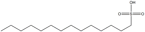 Tetradecane-1-sulfonic acid Structure