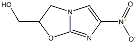 (6-Nitro-2,3-dihydroimidazo[2,1-b]oxazol-2-yl)methanol Struktur