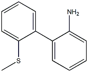 2'-(methylsulfanyl)[1,1'-biphenyl]-2-ylamine Struktur