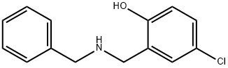 2-[(benzylamino)methyl]-4-chlorophenol Struktur