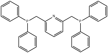 PYRIDINE, 2,6-BIS[(DIPHENYLPHOSPHINO)METHYL]- Structure