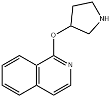 1-(3-pyrrolidinyloxy)Isoquinoline Structure