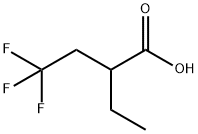 2-ethyl-4,4,4-trifluorobutanoic acid Structure