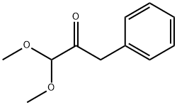 1,1-dimethoxy-3-phenylpropan-2-one Structure