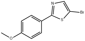 5-Bromo-2-(4-methoxyphenyl)thiazole Structure