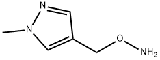 O-[(1-methyl-1H-pyrazol-4-yl)methyl]hydroxylamine Structure