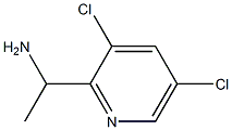 1-(3,5-DICHLOROPYRIDIN-2-YL)ETHAN-1-AMINE Structure