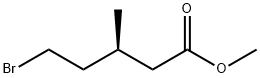 methyl (3S)-5-bromo-3-methylpentanoate 结构式