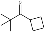 1-cyclobutyl-2,2-dimethylpropan-1-one 化学構造式