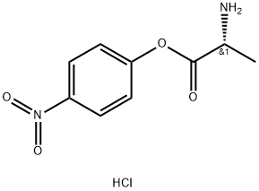 D-Alanine 4-nitroanilide hydrochloride Struktur