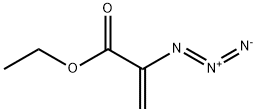 2-アジドアクリル酸エチル 化学構造式