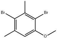 2,4-DIBROMO-1-METHOXY-3,5-DIMETHYLBENZENE,83385-81-3,结构式