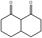 decahydronaphthalene-1,8-dione 化学構造式