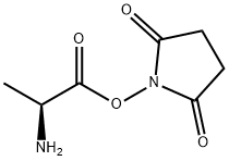 L-Alanine, 2,5-dioxo-1-pyrrolidinyl ester,83904-90-9,结构式