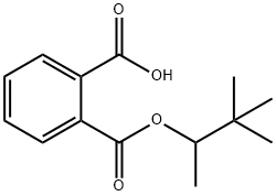 2-{[(3,3-dimethylbutan-2-yl)oxy]carbonyl}benzoic acid Structure